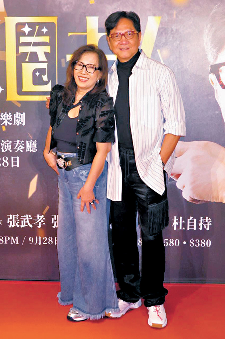 ●陳友獲太太力撐。 阿祖 攝