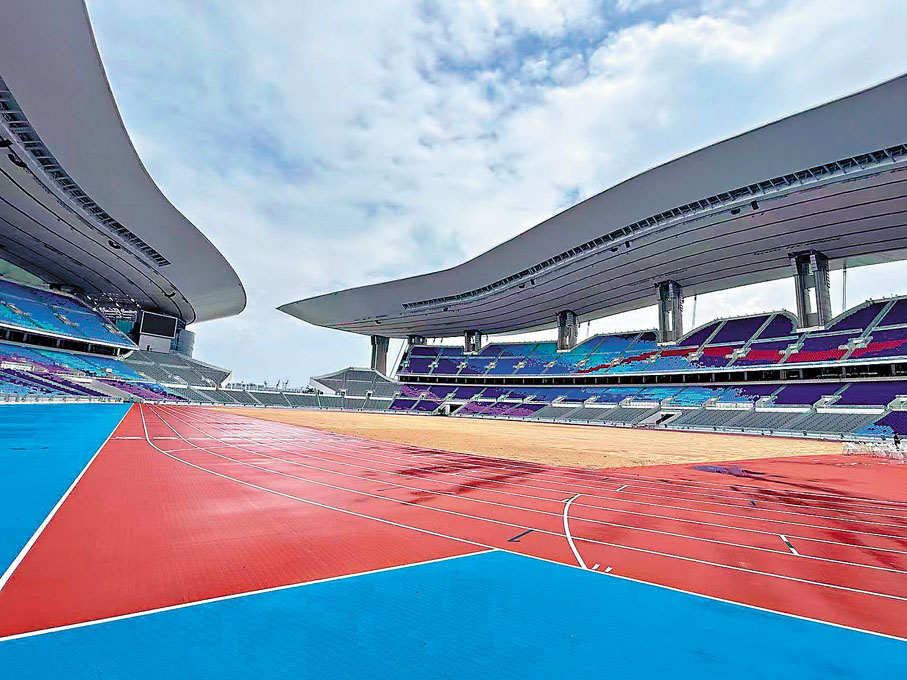 ●廣東奧體中心。 資料圖片