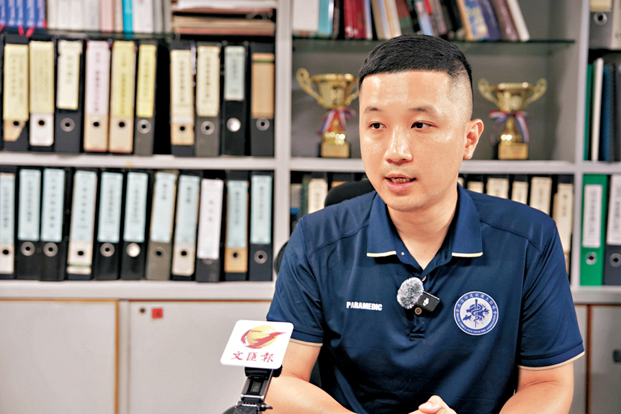 ●王俊文。香港文匯報記者裴亦菲 攝