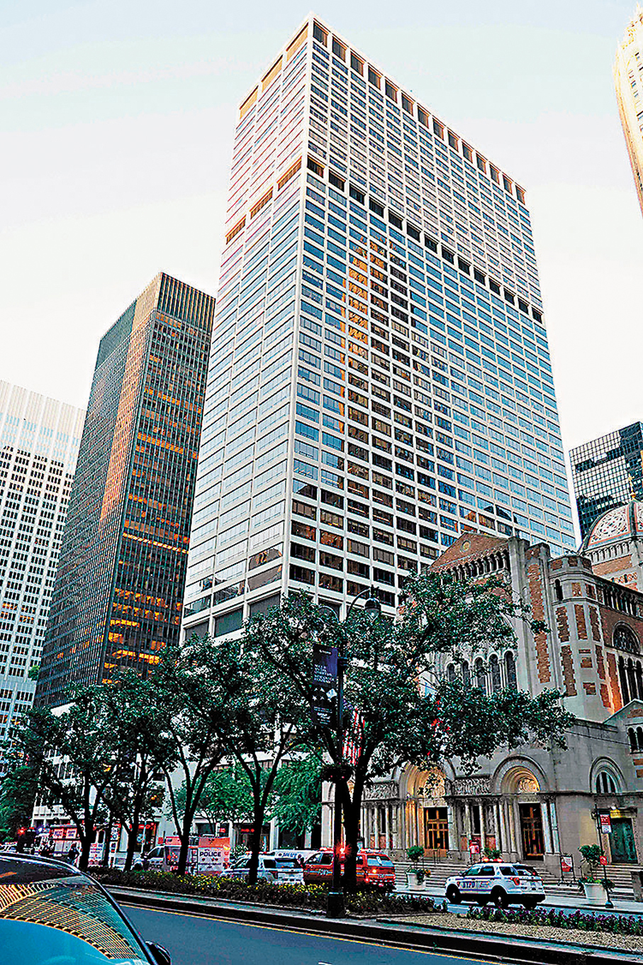 ●事發辦公大樓有多間大型企業進駐。 法新社