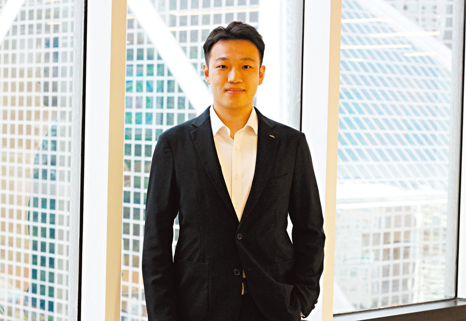 ●「うなぎ四代目菊川」中華區總經理張梟珩　香港文匯報記者黃艾力  攝