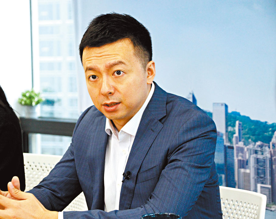 ●浙江菜品牌「綠茶」集團副總裁陶冶　香港文匯報記者黃艾力  攝