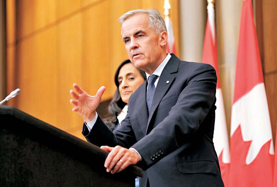 ●卡尼指加拿大長期以來一直支持「兩國方案」。美聯社