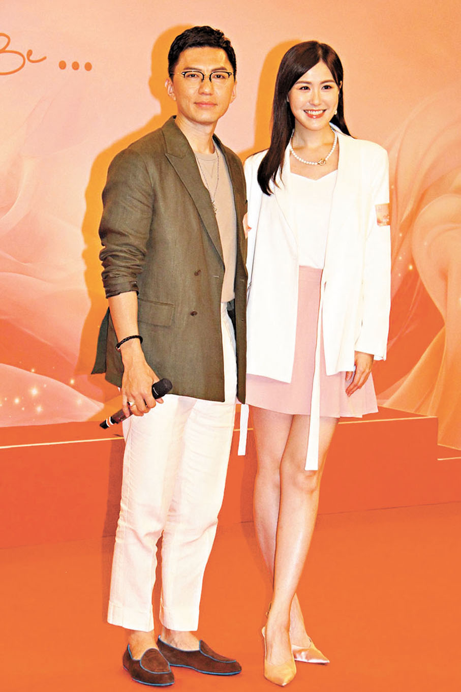 ●袁偉豪與劉佩玥鼓勵佳麗們享受過程。 達里  攝