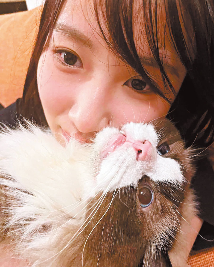 ●詹天文對愛貓寵愛有加。 受訪者供圖