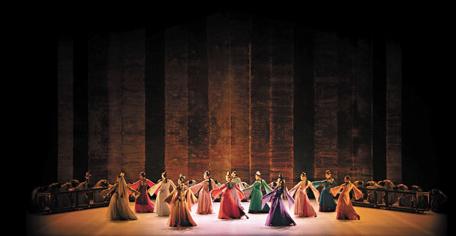 ●舞劇《紅樓夢》美輪美奐。