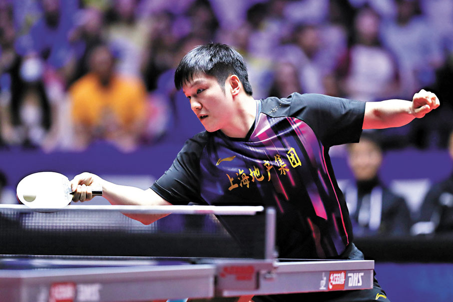 ●樊振東加盟德甲，引爆當地乒乓熱潮。資料圖片