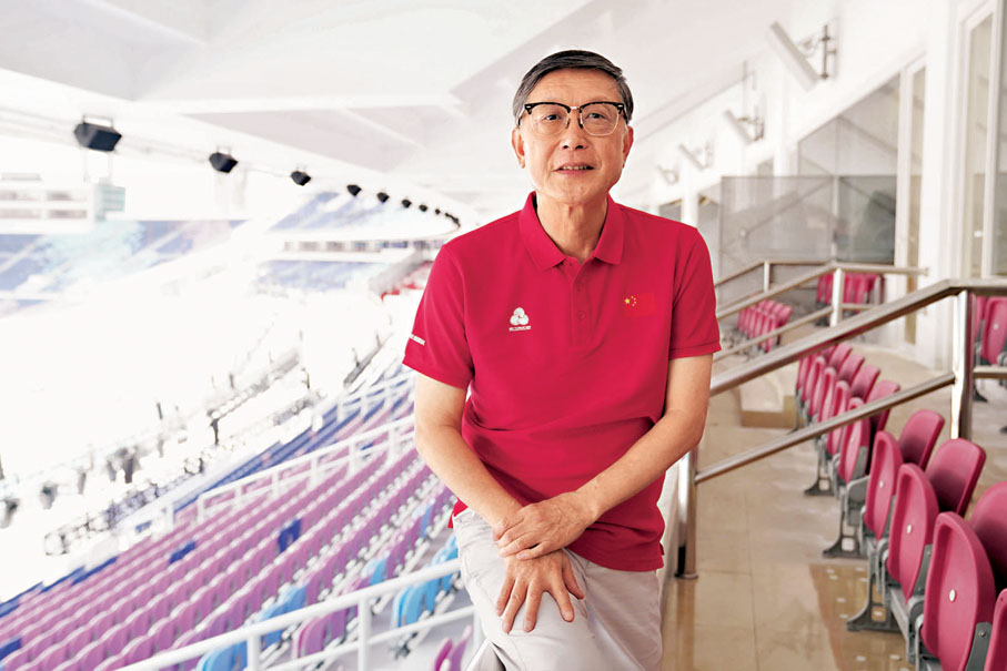 ●十五運會和殘特奧會開幕式總監製劉偉強表示，開幕式想體現的是大家「在一起」。香港文匯報記者帥誠  攝