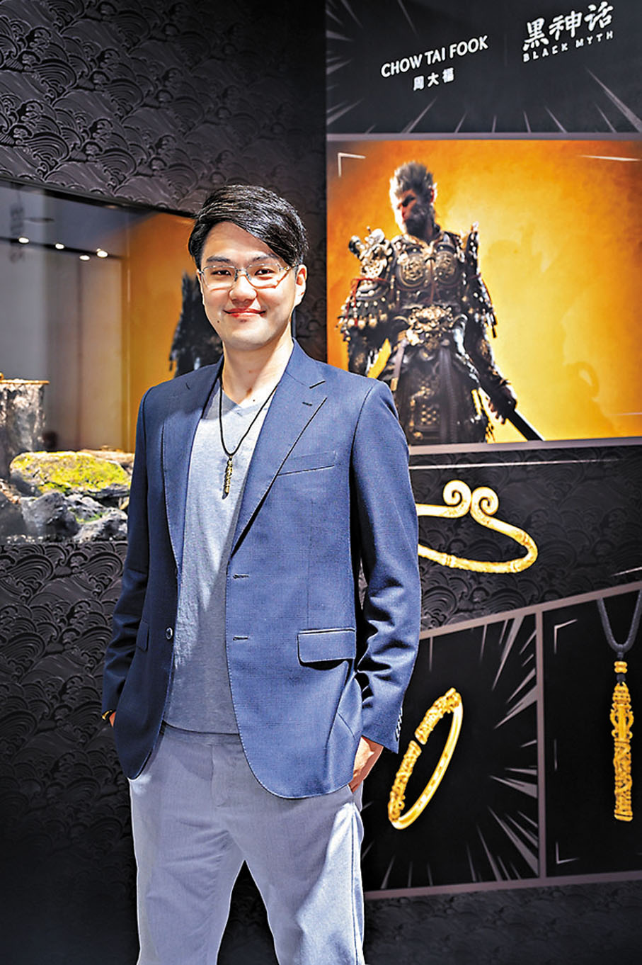 ●周大福張宏光指，今時今日的消費者更追求療癒感與情感共鳴，IP合作正是「逆市突圍」關鍵策略。