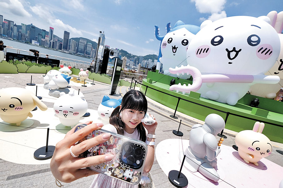 ●Chiikawa是近年很受歡迎的IP，現時在港的「CHIIKAWA DAYS」特展吸引不少人前來打卡。