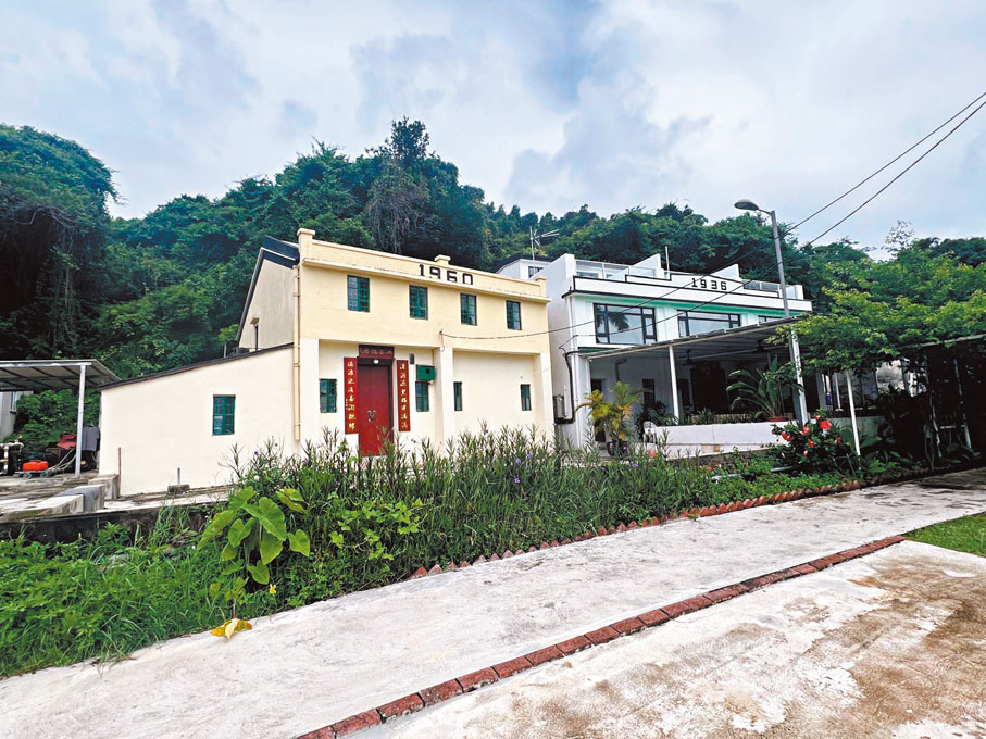 ●李家大屋仍靜立深涌。李芷珊  攝