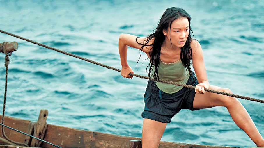 ●倪妮飾演阿花。