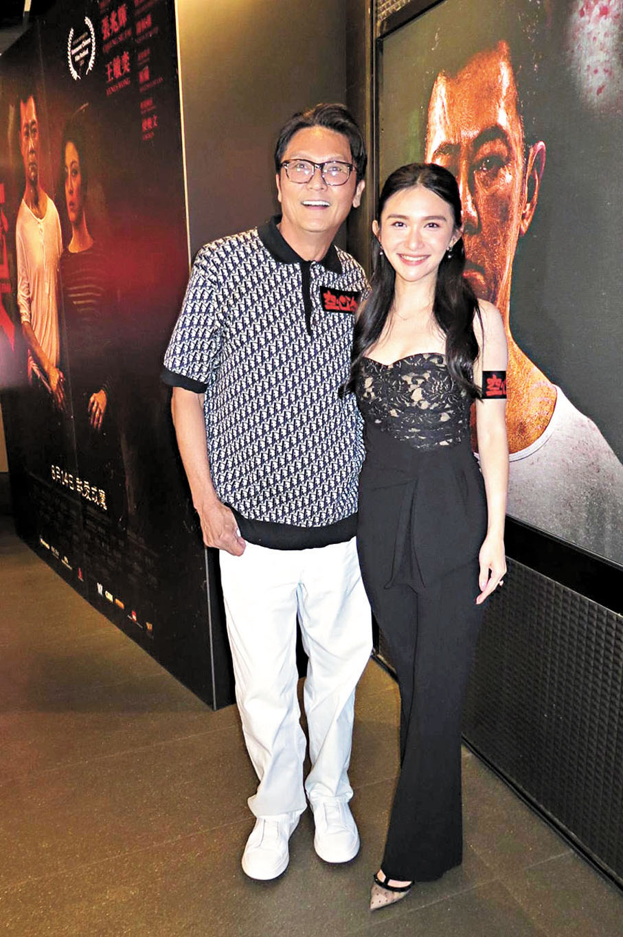 ●關禮傑笑言要向關楓馨學習。  阿祖 攝