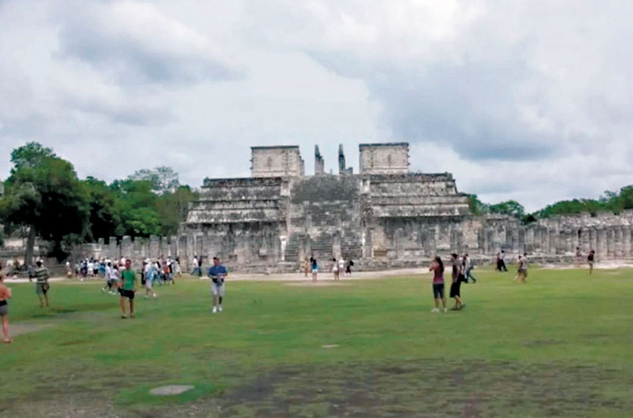 ●墨加兩國貿易關係不算緊密，但墨國古蹟卻是加拿大人旅遊熱點。    成小智 攝
