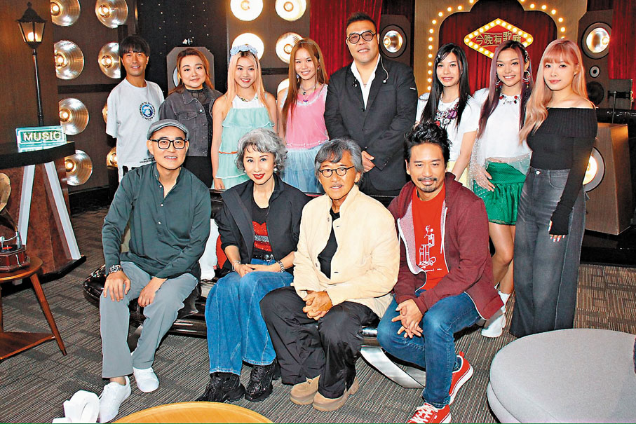 ●林子祥與葉蒨文與後輩分享經典金曲創作故事。 達里  攝