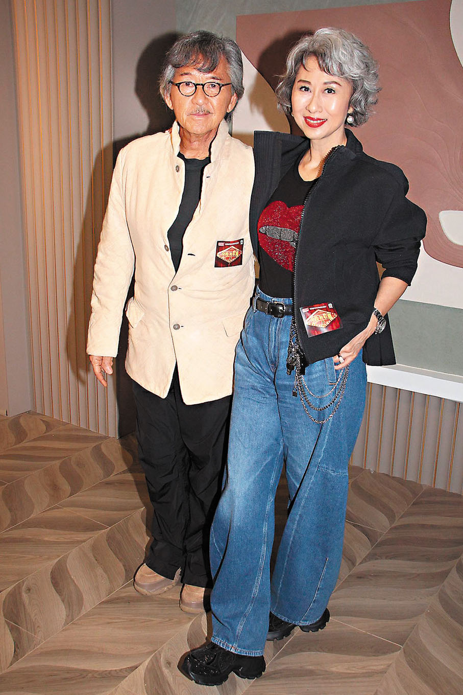 ●林子祥與葉蒨文很樂意提攜後輩。達里  攝