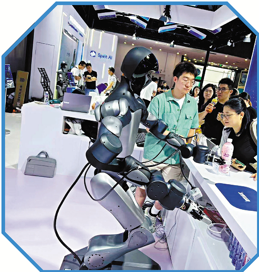 具身大模型機器人Galbot  依託端到端具身大模型，實現了無需遙控和場景數據預採集的精準商品識別與取送