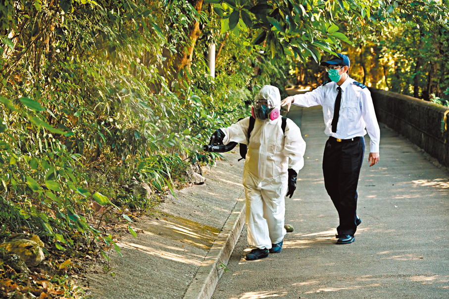 ●食環署加強派員滅蚊。 食環署Fb圖片