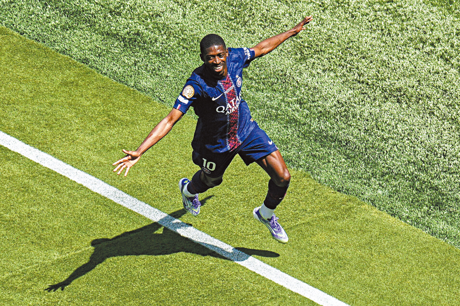 ●奧士文尼迪比利被視為金球獎得主大熱。 資料圖片