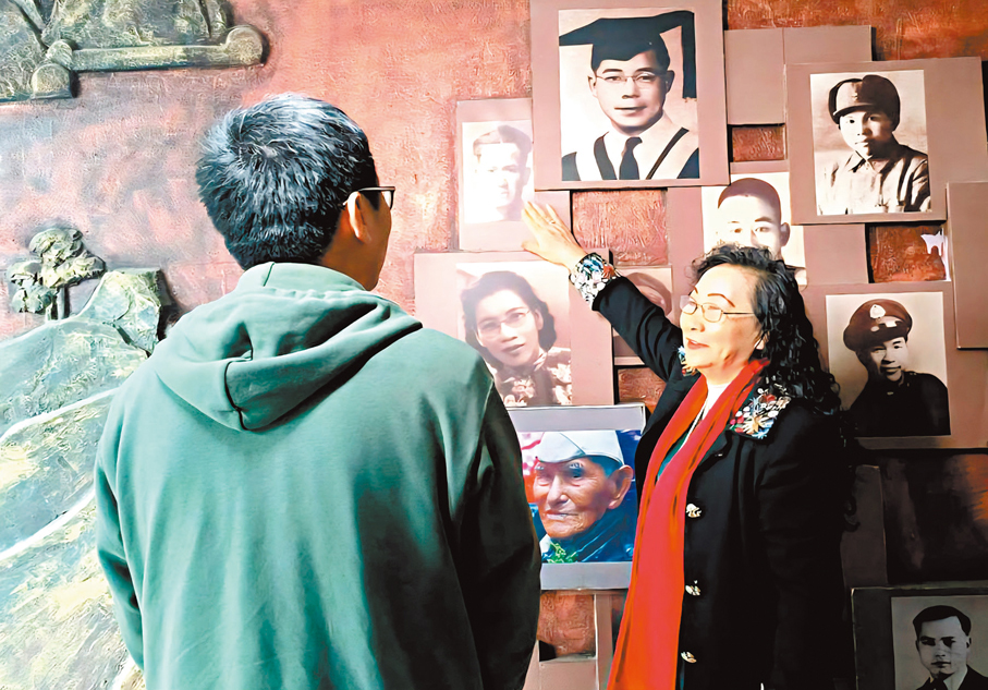 ●海南省博物館展示了多項南僑機工史料。作者供圖