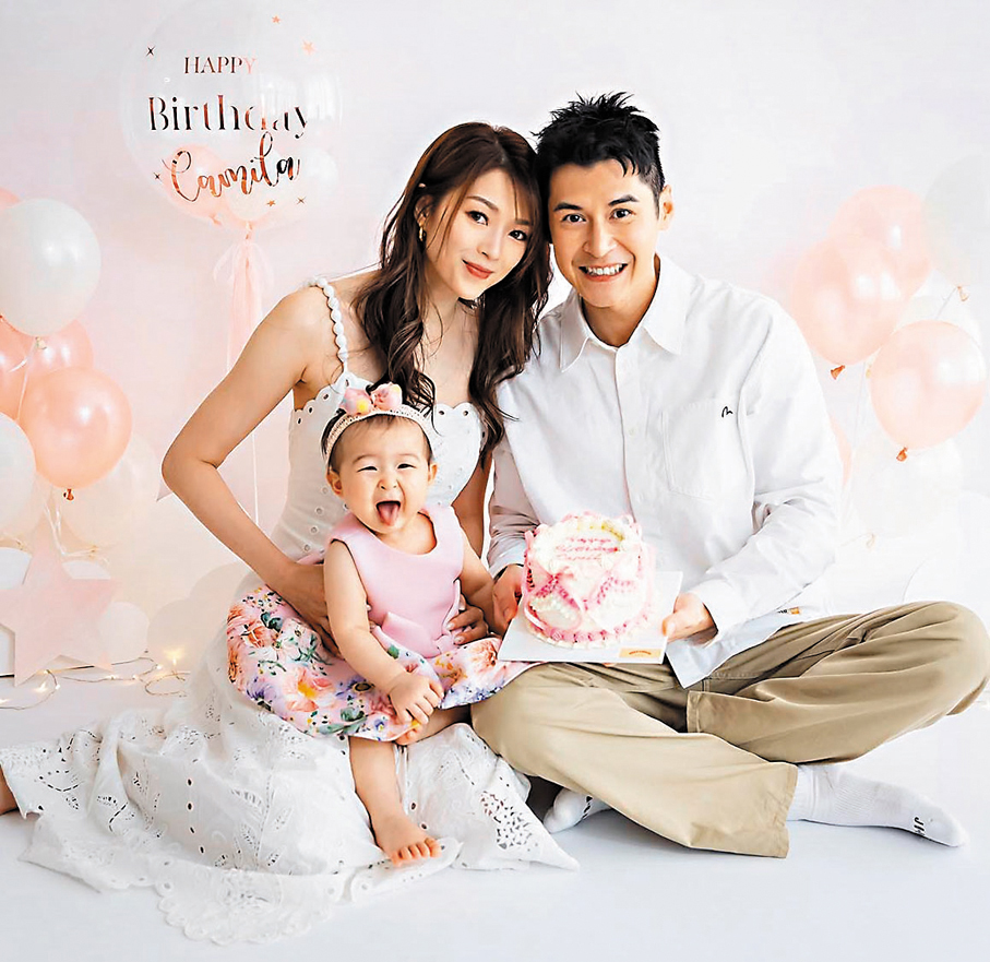 ●連詩雅分享與陳家樂的幸福歷程。 受訪者供圖