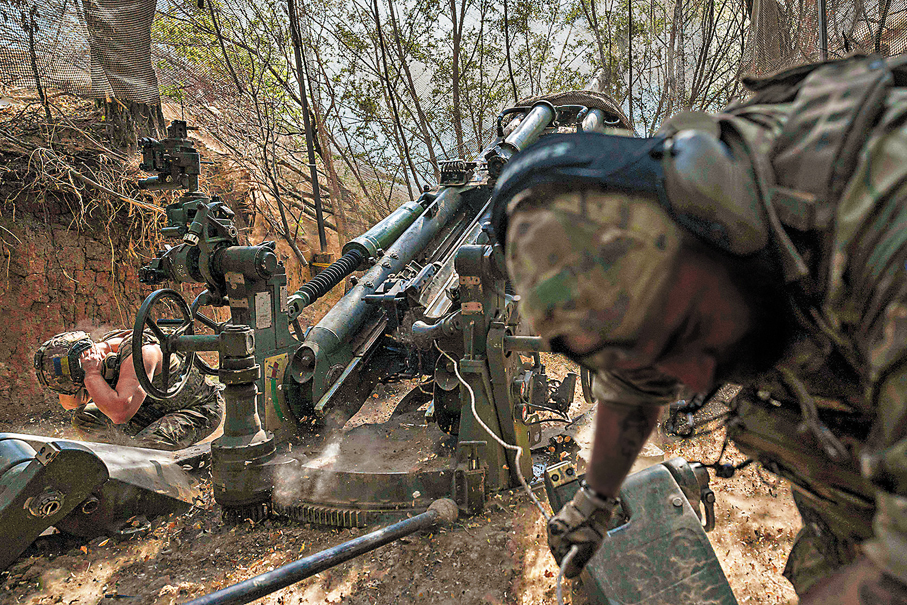 ●俄方料要求烏先從烏東頓涅茨克撤軍，在前線停火。 美聯社