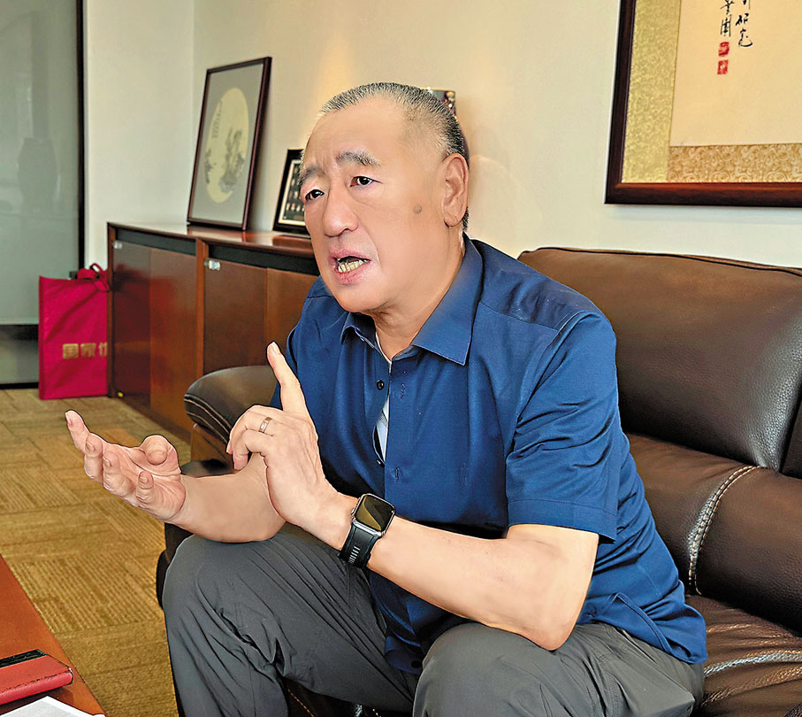 ●尹稚　香港文匯報記者羅洪嘯  攝