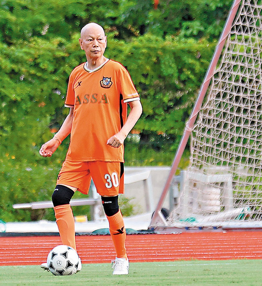 ●羅家英展現出色腳法。