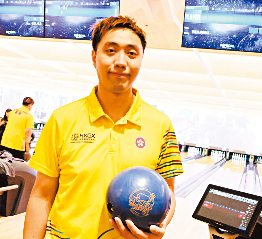 ●麥卓賢放鬆心態享受今屆全運會。