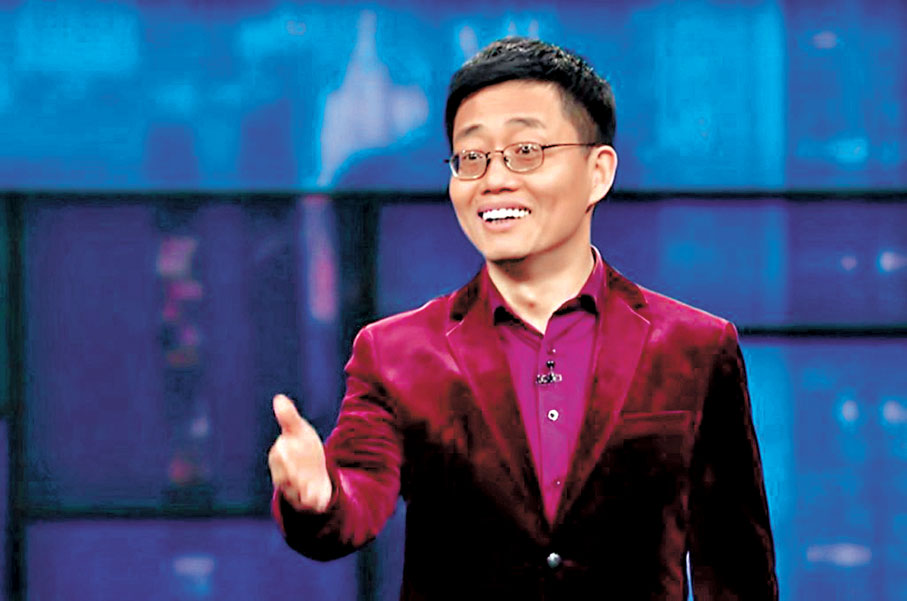 ●黃西曾擔任央視《是真的嗎？》節目主持人。 受訪者供圖