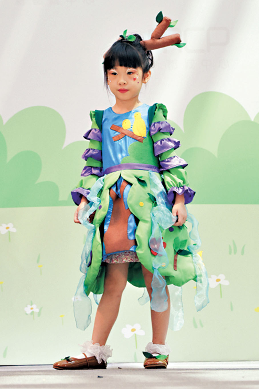 徐樂芯親自演繹「大自然女王」