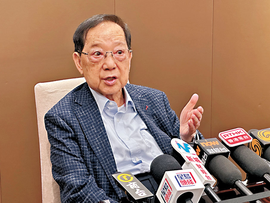 ●地產建設商會執委會主席梁志堅表示，100元印花稅的物業價值上限放寬至600萬元，可以減輕上車客買樓負擔。 資料圖片