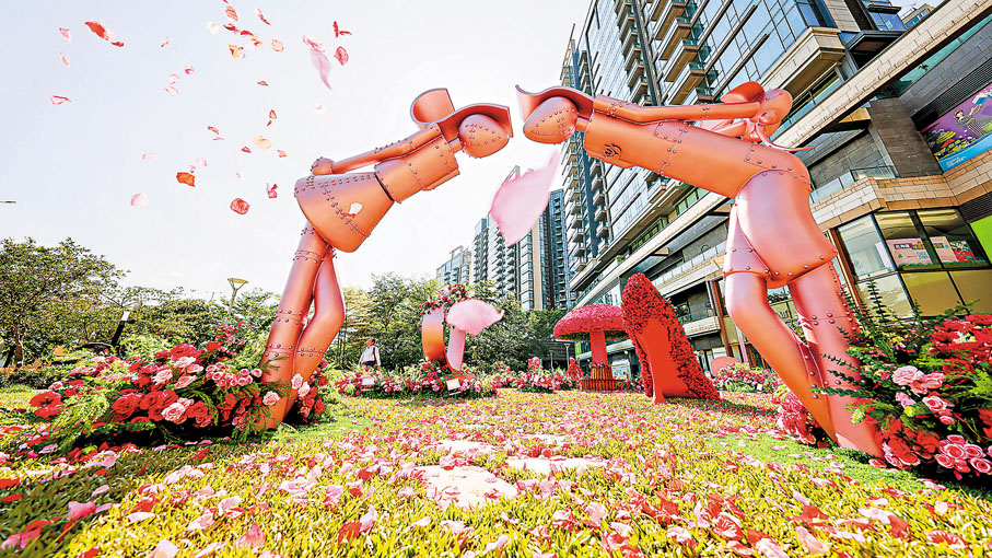 ●「玫瑰天使之吻」拱門