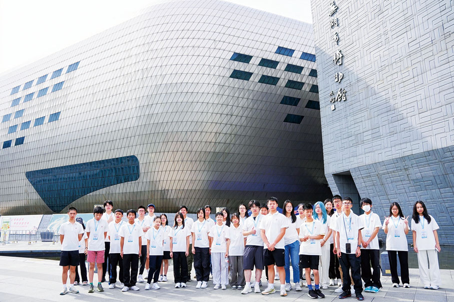 ●團員參觀蕪湖市博物館。