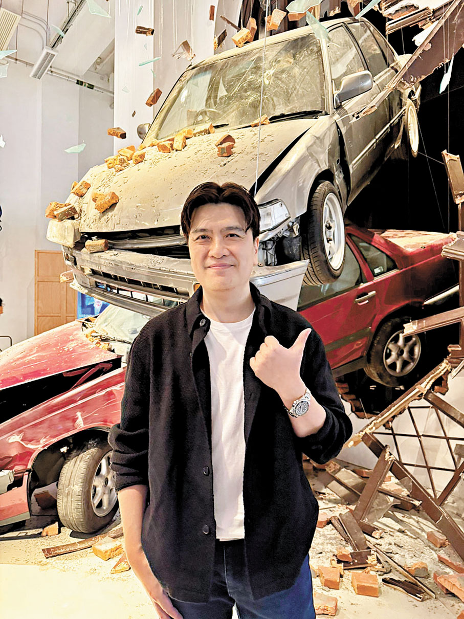 ●聯合策展人陳詠燊導演對港產臥底片未來有信心。