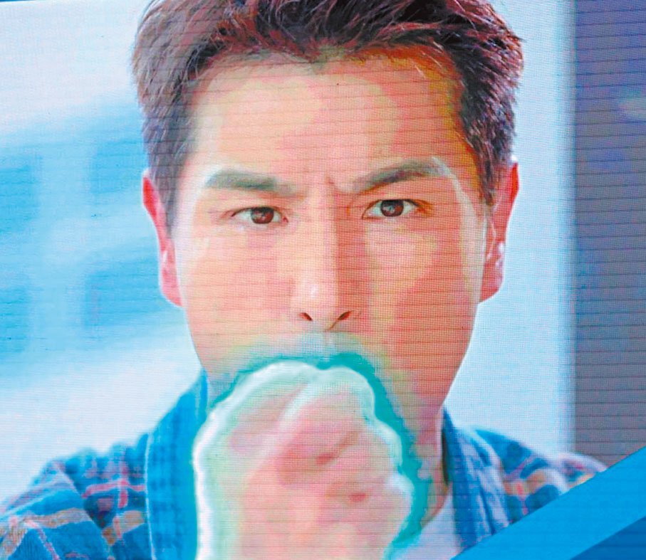 ●陳展鵬晒演技。