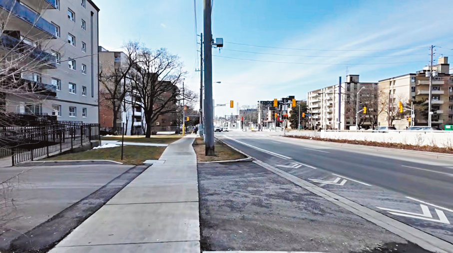 ●加拿大各地住房租金今年有所下跌。 成小智 攝