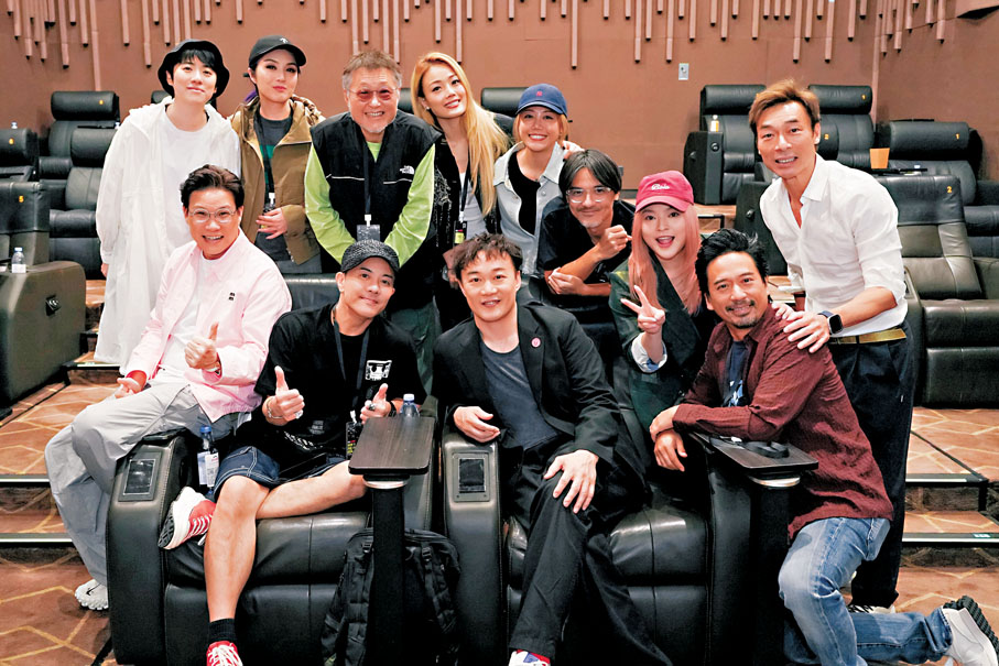 ●陳奕迅獲一幫好友力撐。  主辦方供圖