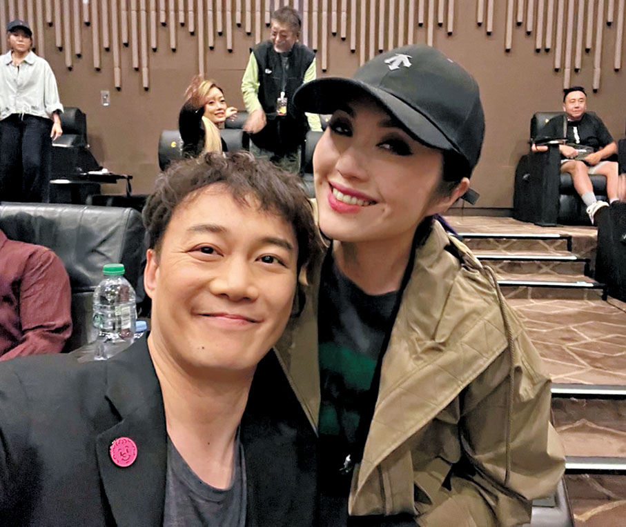 ●楊千嬅希望Eason能找回30年前快樂的自己。   主辦方供圖