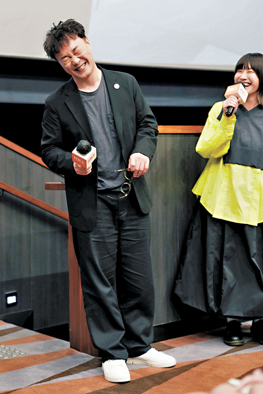 ●陳奕迅鬼馬發言把自己逗笑。主辦方供圖