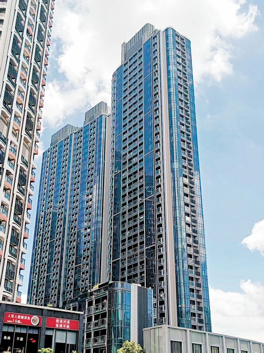 ●有代理表示,鄰近港鐵啟德站的HENLEY,內地客戶佔比達七成。香港文匯報記者李昌鴻 攝