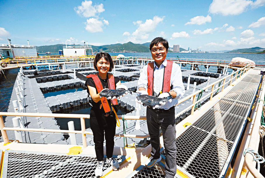 ●左起：李麗芬、周永權。香港文匯報記者郭木又 攝