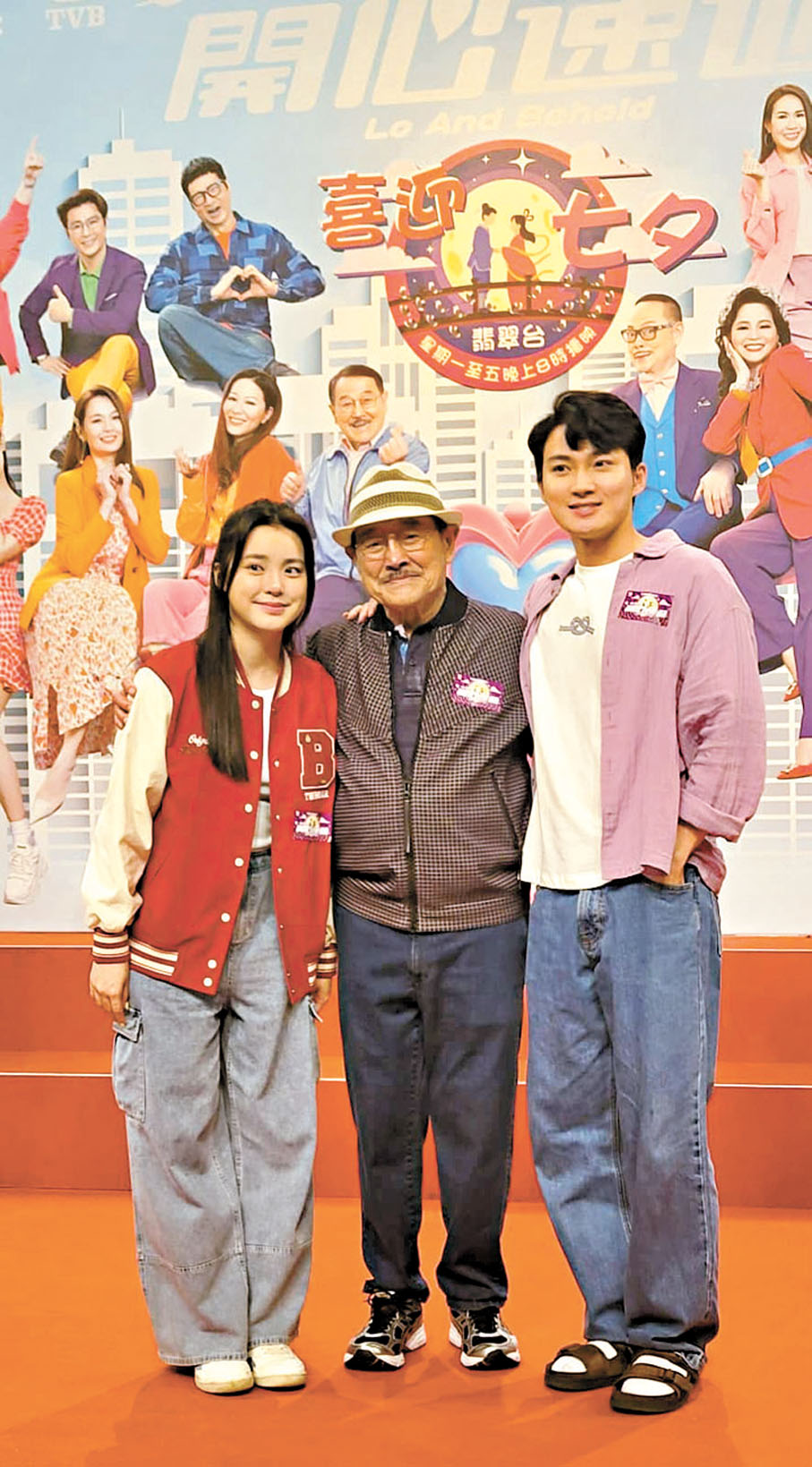 ●丹爺與周嘉洛齊聲表示不捨姚焯菲。 香港文匯報記者梁靜儀 攝