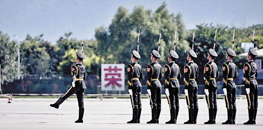 ●參閱隊員在進行訓練。 網上圖片