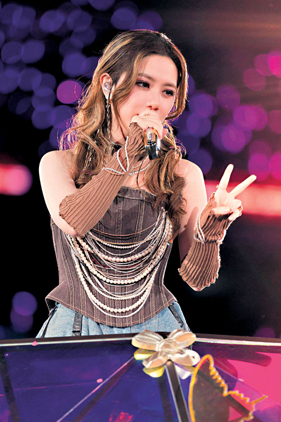 ●鄧紫棋前晚與觀眾共創啟德主場館歷史。