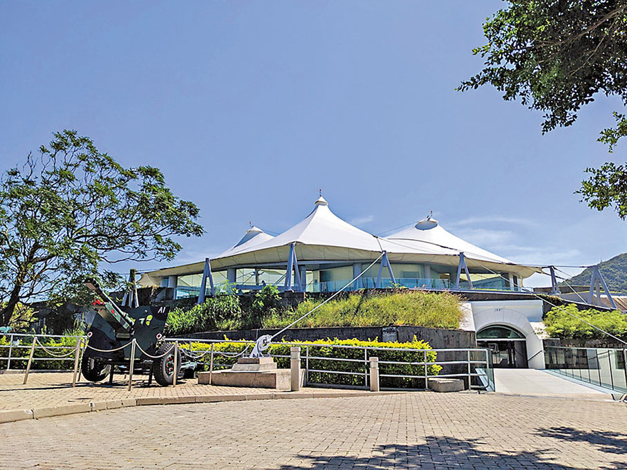 ●位於香港筲箕灣東喜道175號的香港抗戰及海防博物館。香港文匯報東莞傳真