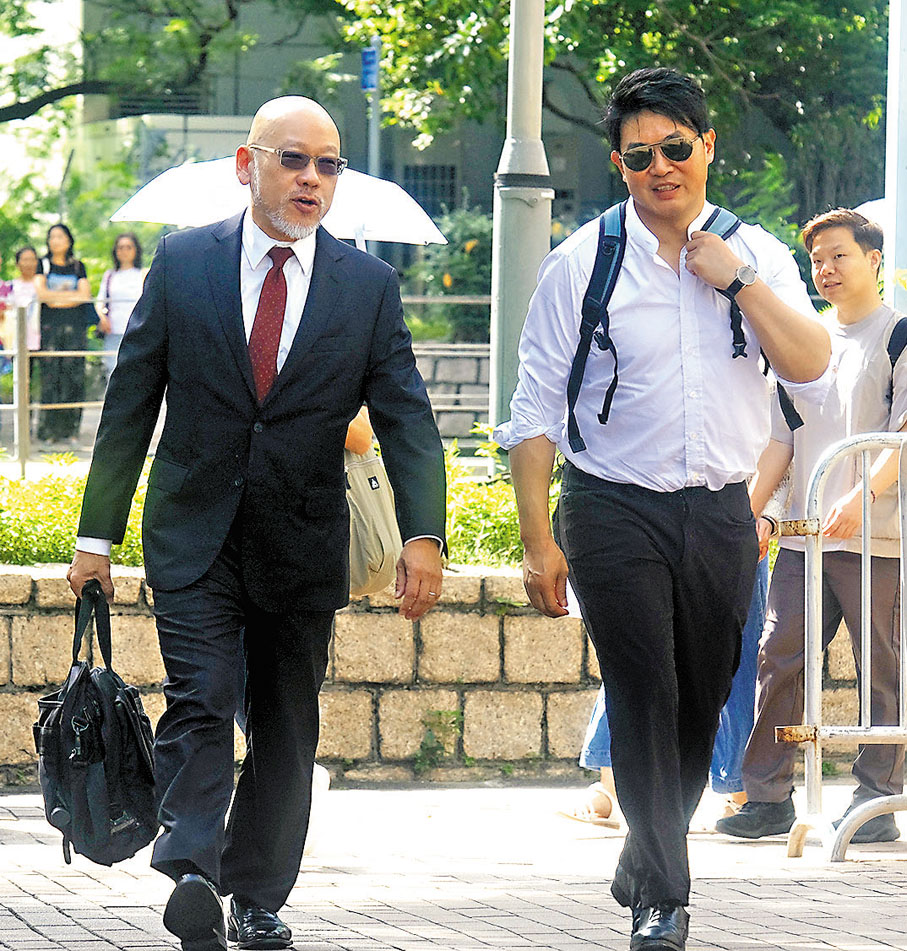 ●黎智英辯方律師團隊曾被法官批評準備不足。香港文匯報記者涂穴 攝