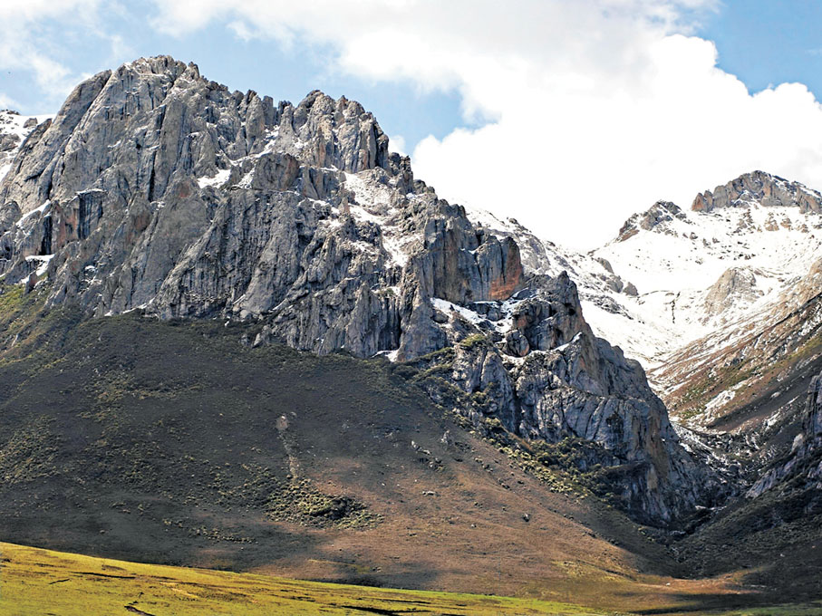 ●尕秀雲谷擁有多種生態系統，是多維度高原生態密碼的集中體現。