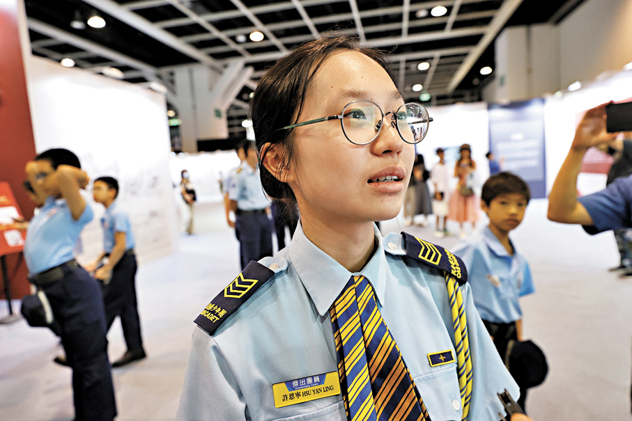 ●許恩寧。香港文匯報記者萬霜靈  攝