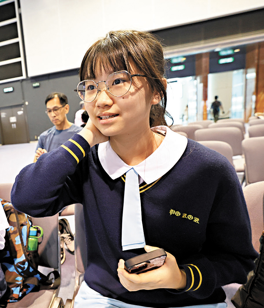 ●詹韞騫。香港文匯報記者萬霜靈  攝